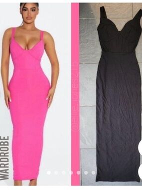 Sleeveless Black Bodycon Dress